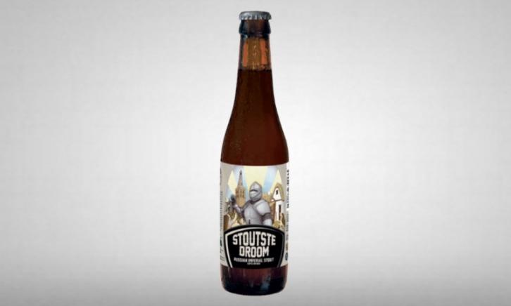 Stoutste Droom Stout bier flesje Stoutste Droom Stout bier flesje